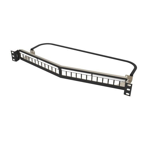 ORTRONICS Ortronics PHAHDJSU24 Ftp Patch Panel 24 Port 1U