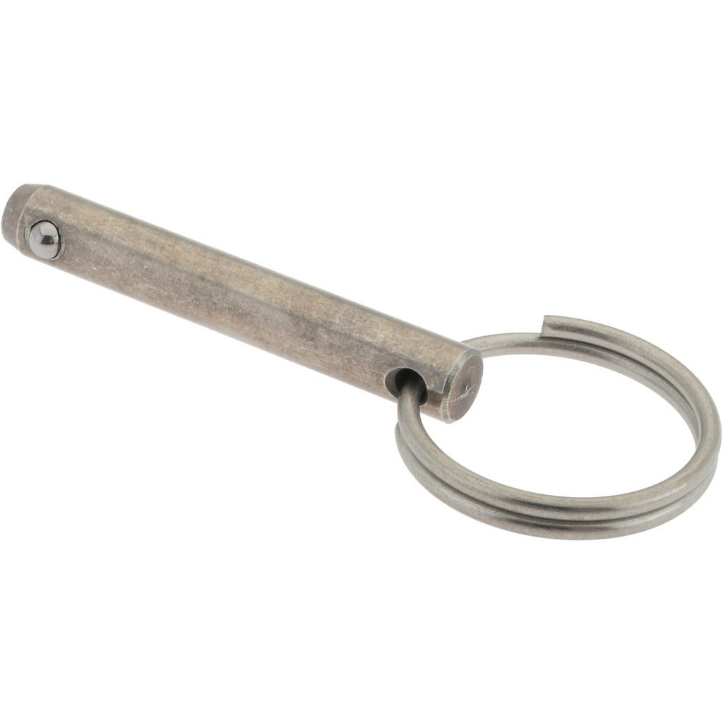 GIBRALTAR Gibraltar mqr-ss-1047 Ball Lock Hitch Pin Stainless Steel