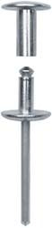 RIVETKING Rivetking /SBS822CM/SET/P10 Blind Rivet 8-22 Dome Steel 10pk