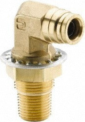 PARKER Parker 169PTCNSBH-8-8 Male Bulkhead Elbow 1/2 in Dot Air Brake