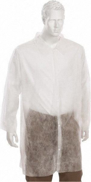 PRO-SAFE Pro-safe KM-LC0-WO-NW-3XL-WHITE Lab Coat 3XL 30-pack