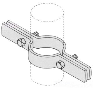 PHD MANUFACTURING Phd Manufacturing 552 0075CP Fig 552 3/4 in. Riser Clamp (3/4 in.)