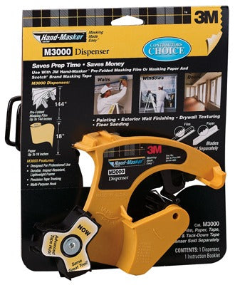3M 3M Company M3000 Hand Masker Tape Dispenser
