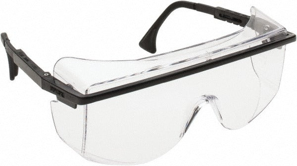 UVEX Uvex S2500 Safety Glasses Clear Lens Black Frame