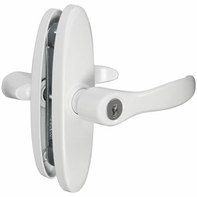 NATIONAL HARDWARE National Mfg N349-399 Decorative Latch Lever White 3 Pack