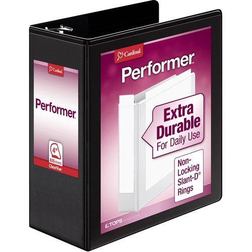 CARDINAL Cardinal CRD17811CB 4 Inch Slant-d Ring View Binder