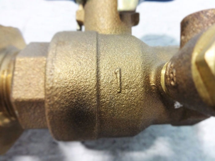 AMES FIRE & WATERWORKS AMES FIRE & WATERWORKS 0062492 Double Check Valve Backflow Preventer Assembly 1 inch