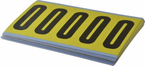 STRANCO Stranco SB7CP-NUM Number Letter Label Vinyl Rectangle