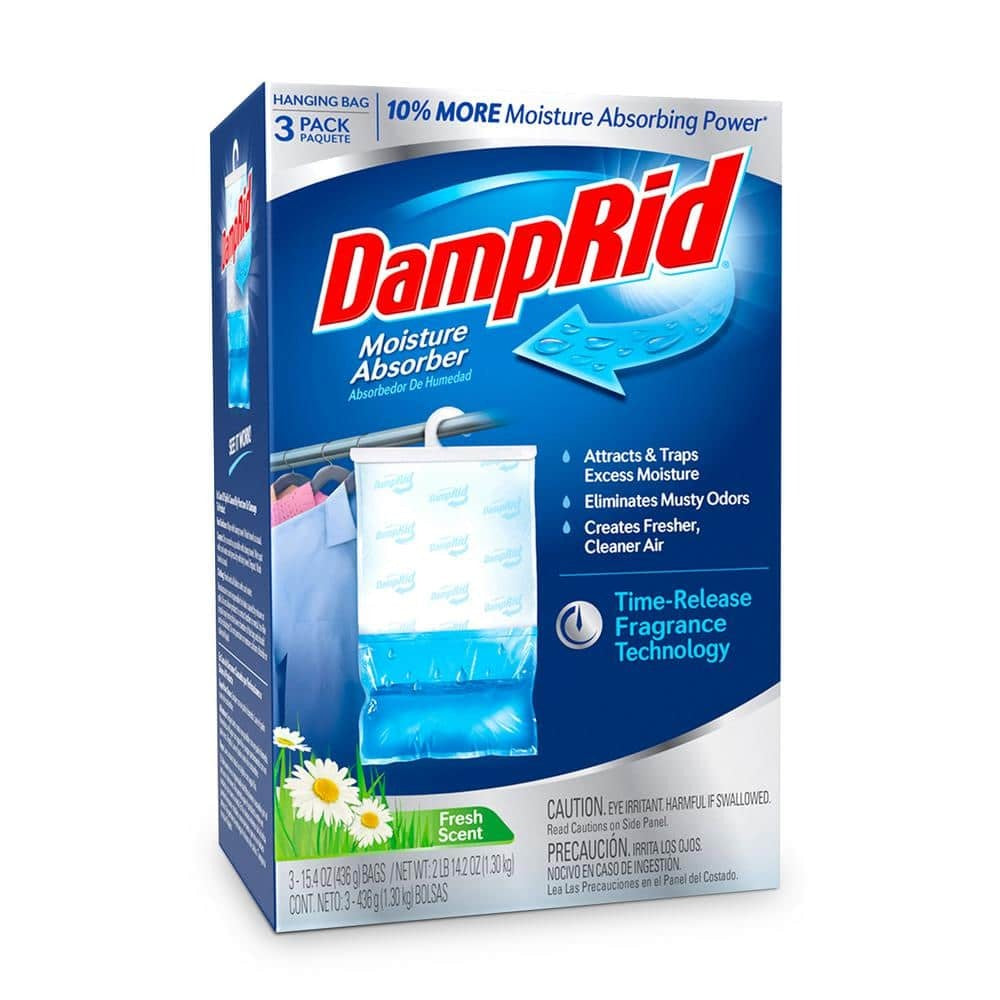 DAMPRID Damprid FG83FSSB Hanging Moisture Absorber 15.4 oz (3-Pack)