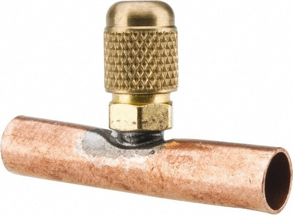 PARKER Parker AVTS-6 Solder Tee Access Valve 3/8 Inch 500 Psi