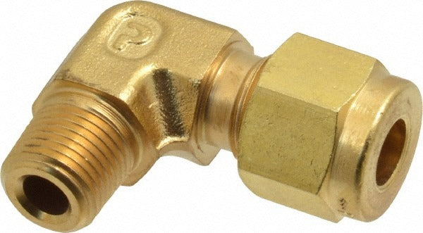PARKER Parker 4MSEL2N-B Compression Male Elbow 1/8 in Mnpt