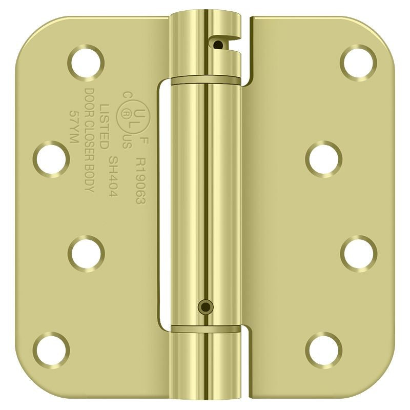 DELTANA Deltana DSH4R52D Spring Hinge 4x4 in Zinc Dichromate