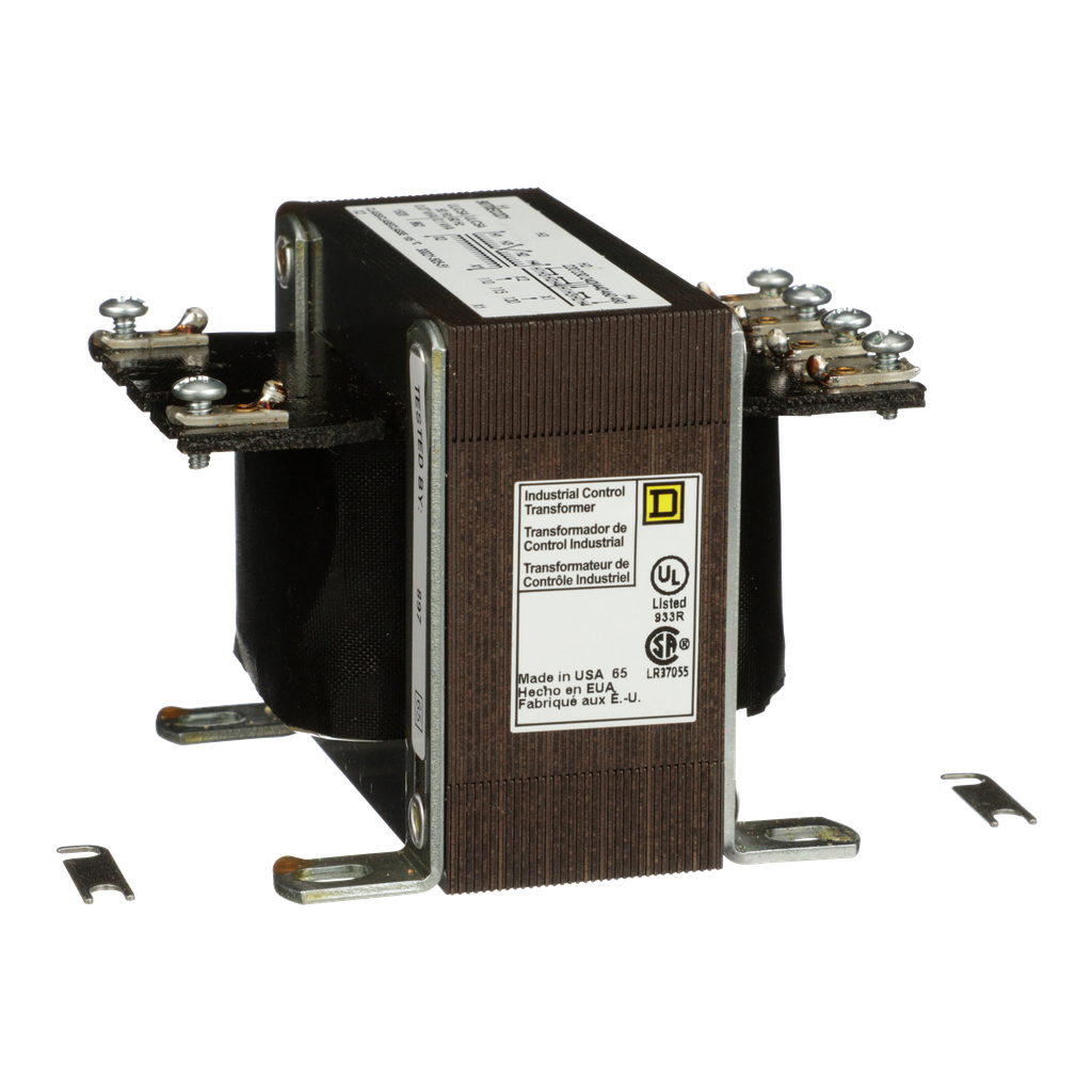 Square D 9070EO2D1 100 VA 480 VAC Primary 110 V Secondary 1-Phase Control Transformer