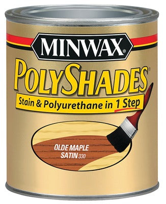 MINWAX Minwax 213304444 Polyshades Satin Olde Maple 1/2 Pint