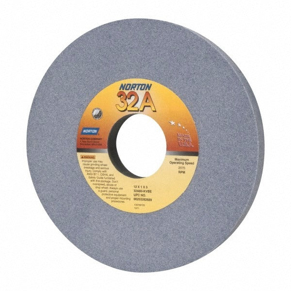 NORTON Norton 66253262689 Surface Grinding Wheel 12in 60 Grit