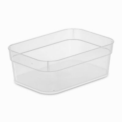 STERILITE Sterilite 13558608 Medium Clear Storage Tray 3 Pack