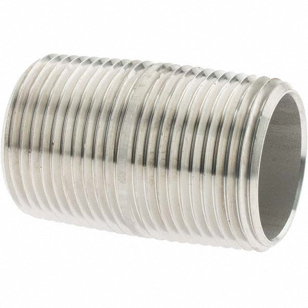 VALUE COLLECTION Value Collection 4BN1*2 Ss Pipe Nipple 1 in Sch 40 Gr 304