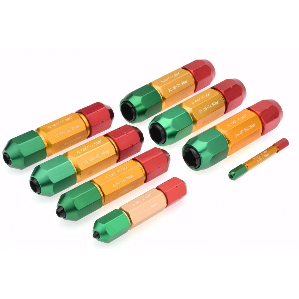 SPIROTHERM Spi 13-310-8 Pin Gage Handle Set Aluminum M0