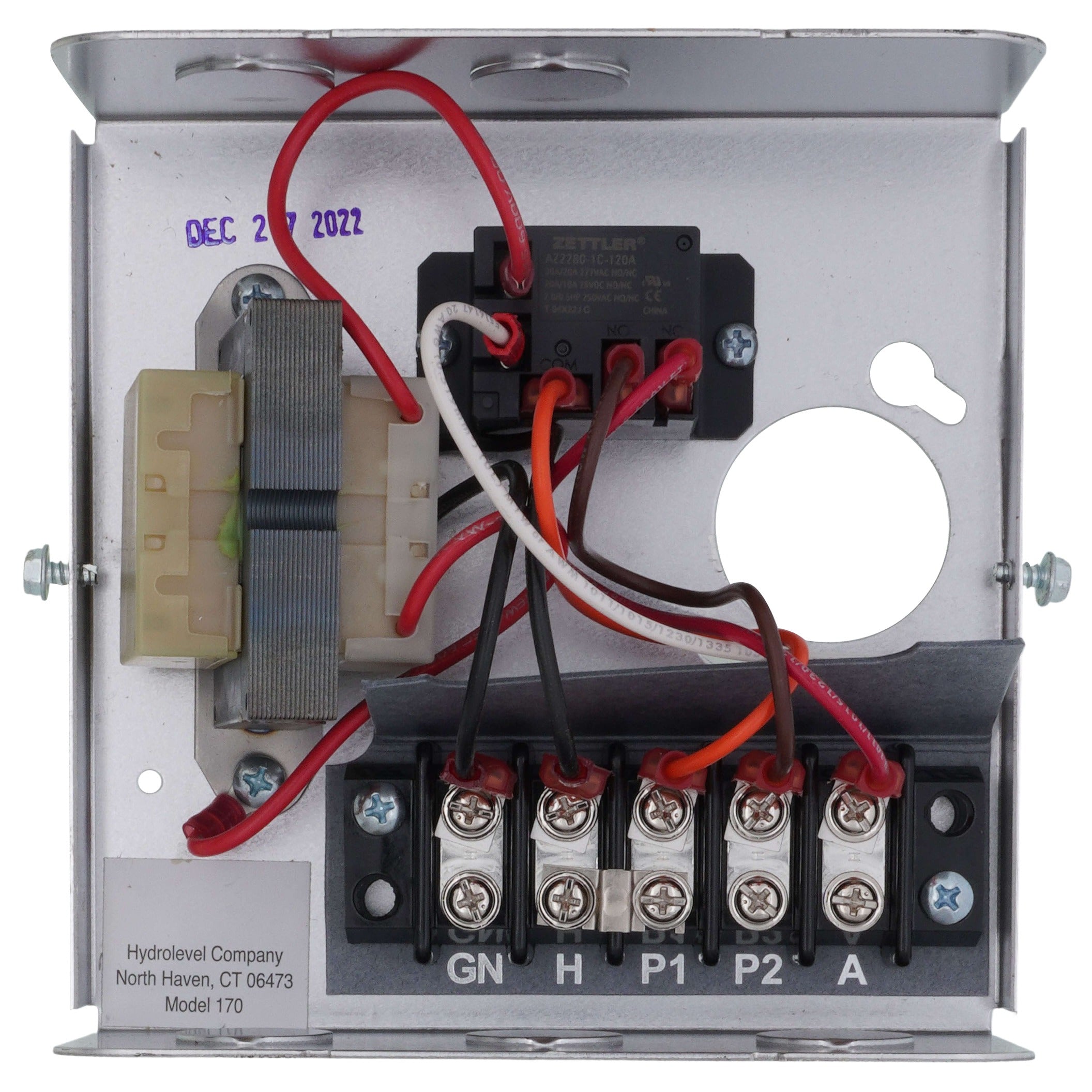 HYDROLEVEL Hydrolevel 45-170 Safgard 170 Low Water Cutoff 120V (Replacement 45-214)