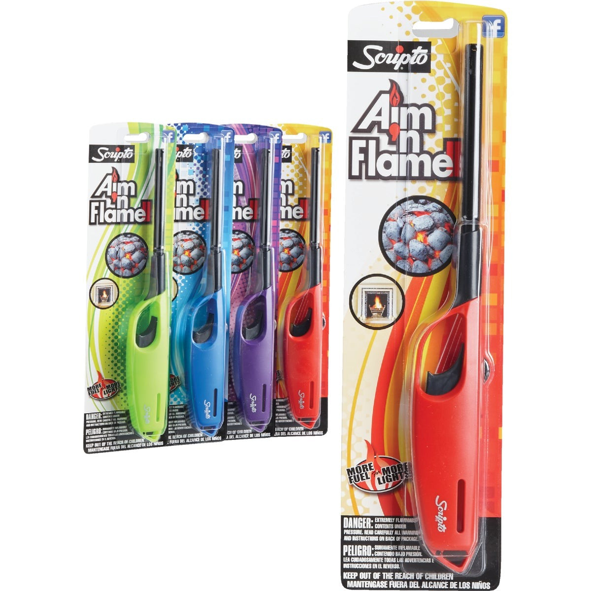 SCRIPTO Scripto BGM19-1/12CD Multipurpose Utility Lighter 12 Pack