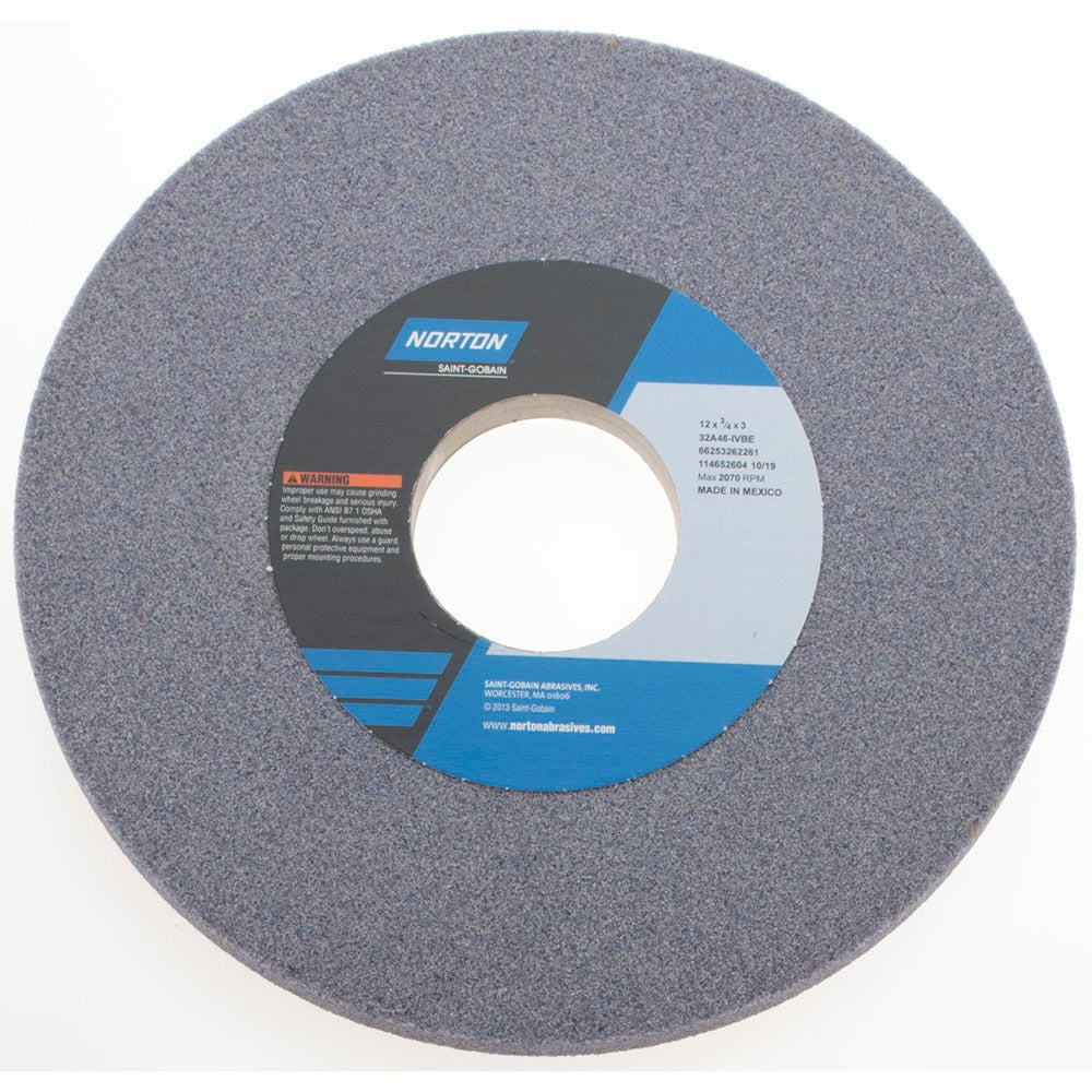 NORTON Norton 66253262261 Surface Grinding Wheel 46 Grit 12 in