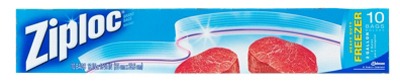 SC JOHNSON S C Johnson Wax 1132 Ziploc 2 Gallon Freezer Bags 10 Count