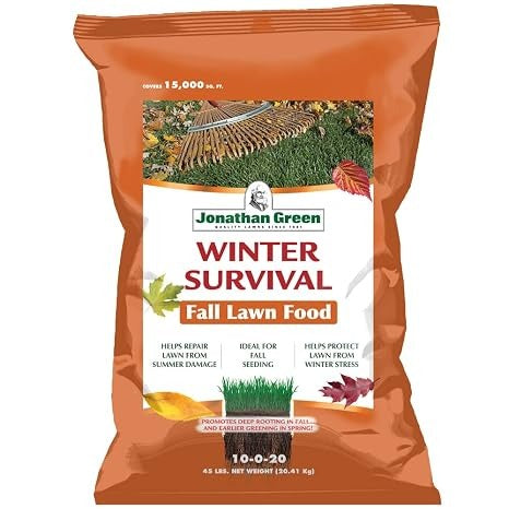JONATHAN GREEN Jonathan Green 12414 Winter Survival Fall Lawn Food 45 lb Bag