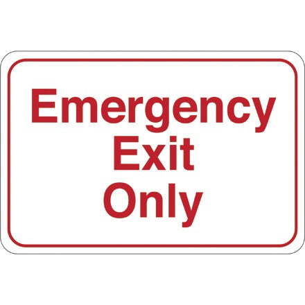 BSC PREFERRED Bsc Preferred SN203 Instructional Sign Universal Mount