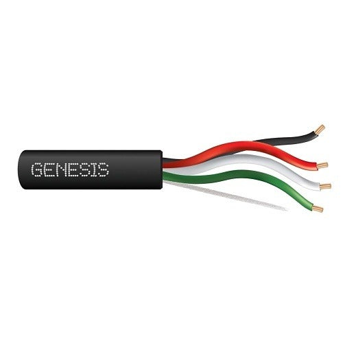 SOUTHWIRE Genesis Cable 31041108 22AWG 4-conductor Security Cable CL2P Cmp