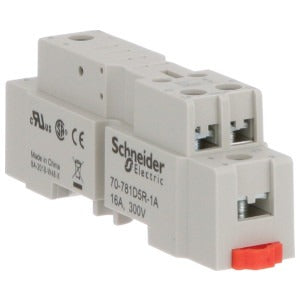 SCHNEIDER ELECTRIC Schneider Electric 70-781D5R-1A Relay Socket 16 A 300 VAC (5-Pin)