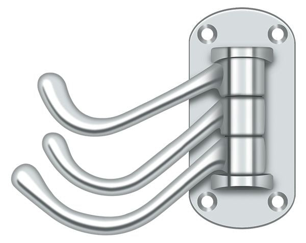 DELTANA Deltana TSH40U26 Triple Swivel Hook Bright Chrome