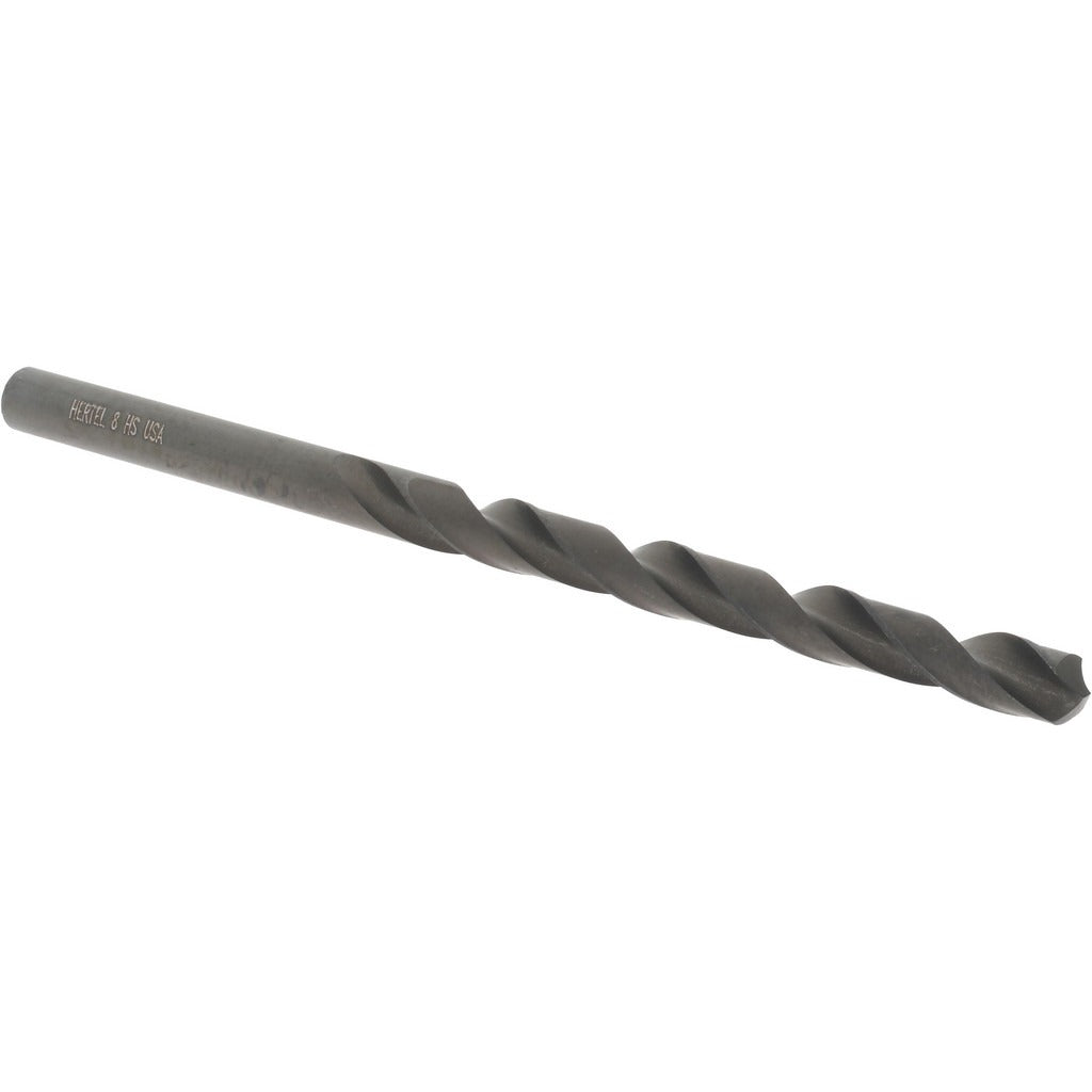 HERTEL Hertel 71206254 Jobber Drill Bit No. 8 Hss Oxide