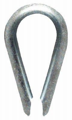 NATIONAL HARDWARE National Mfg N176-792 Zinc Rope Thimble 1/8 Inches