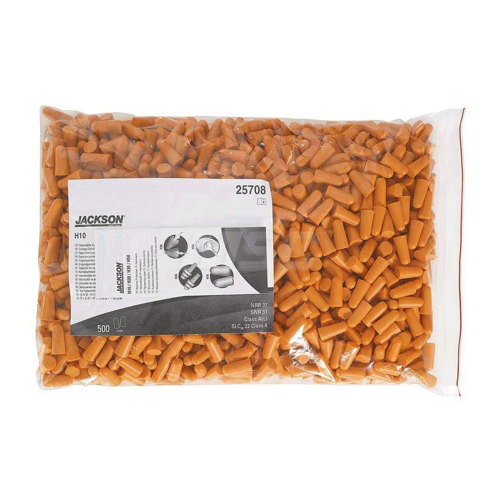 JACKSON SAFETY Jackson Safety 25708 Foam Earplugs 31 Db Nrr 500 Pairs