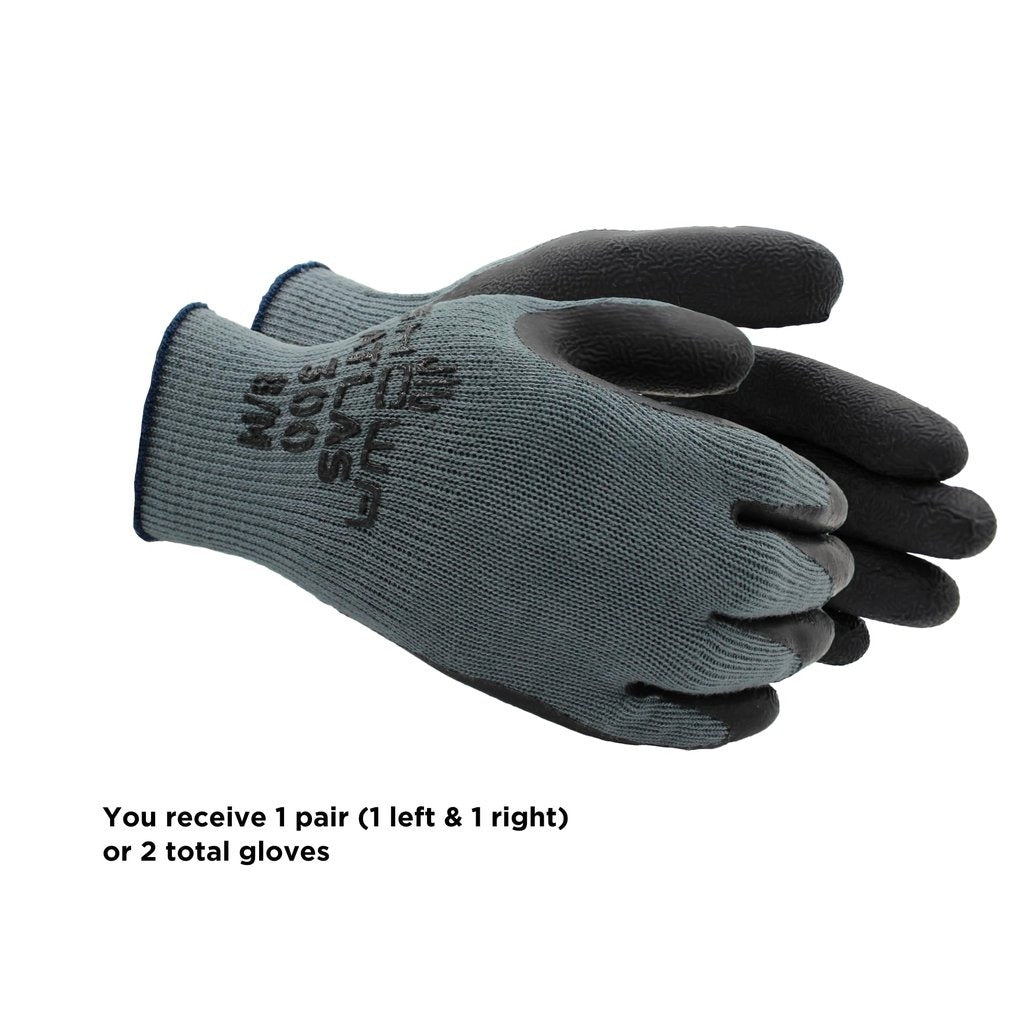 SHOWA Showa 300bxl-10.rt Latex Palm Coated Work Glove Xl