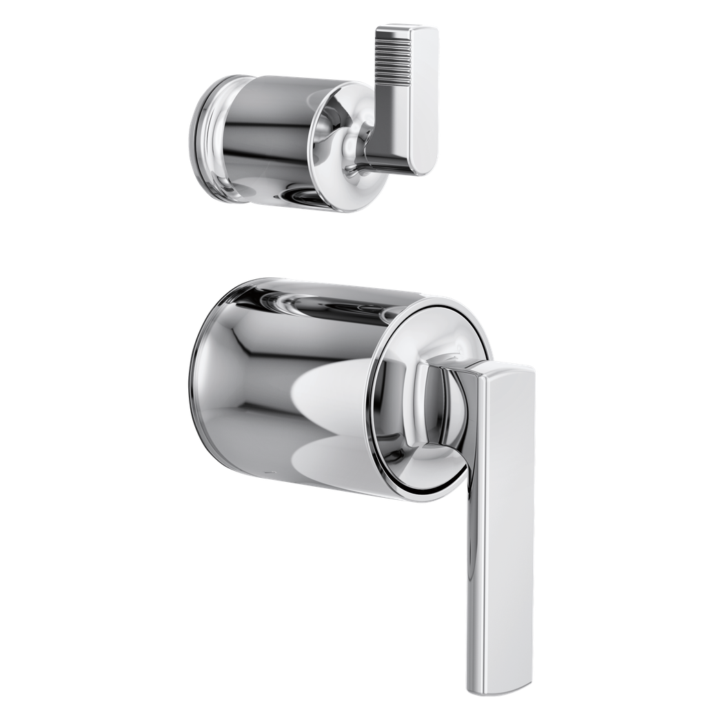 DELTA FAUCET Delta Faucet HL75P06-PC Pressure Balance Valve with Integrated Diverter Two-Handle Lever Kit (Kintsu)