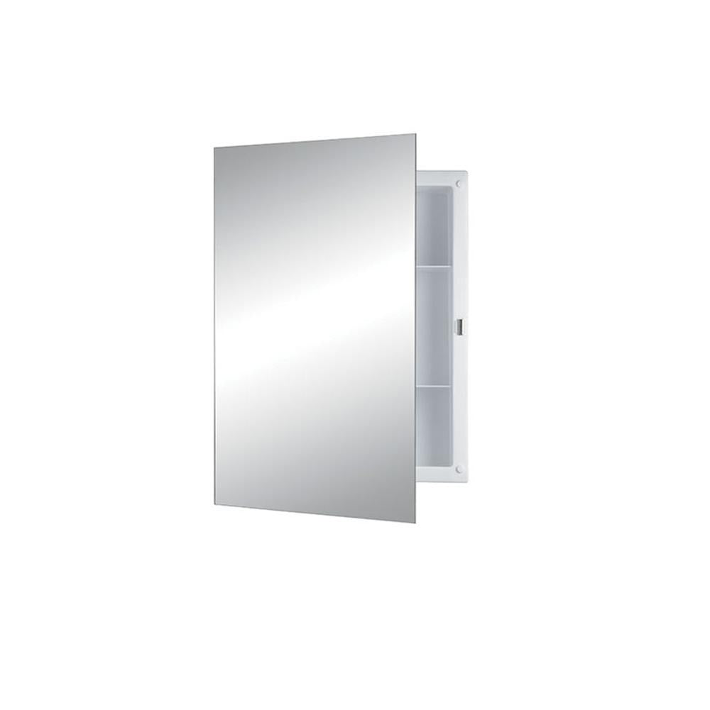JENSEN JENSEN 781029 Builder Series Recessed Mount Medicine Cabinet 22 inches Basic White