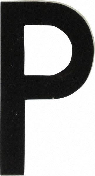 STRANCO Stranco DBV-1-P-10 Vinyl Letter P Label 1 Inch 10-pack