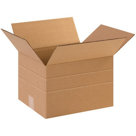 BSC PREFERRED Bsc Preferred MD12106 Multi-depth Corrugated Boxes 25-pack