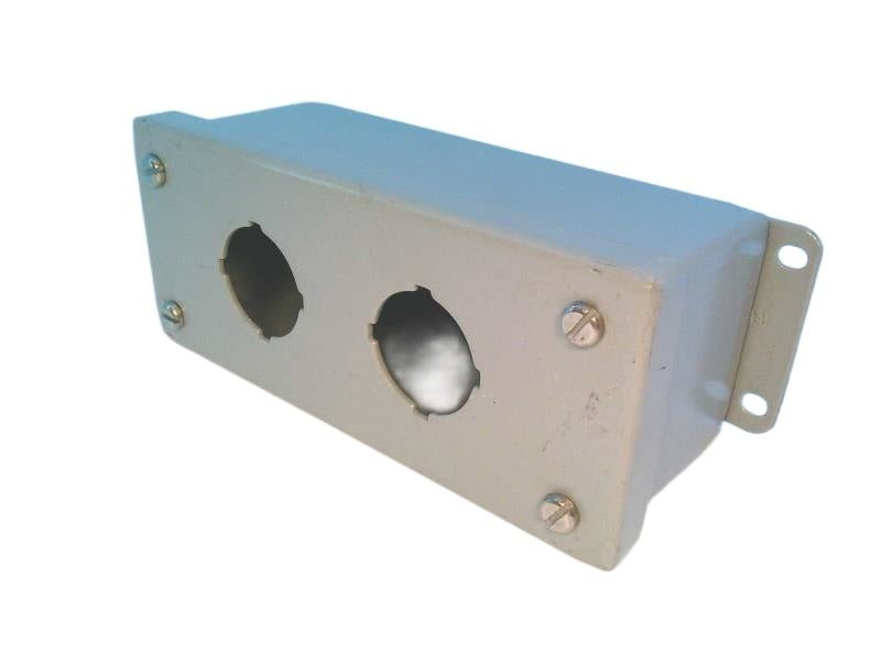 NVENT Nvent E2PBSL Slim Pushbutton Box 2-Hole