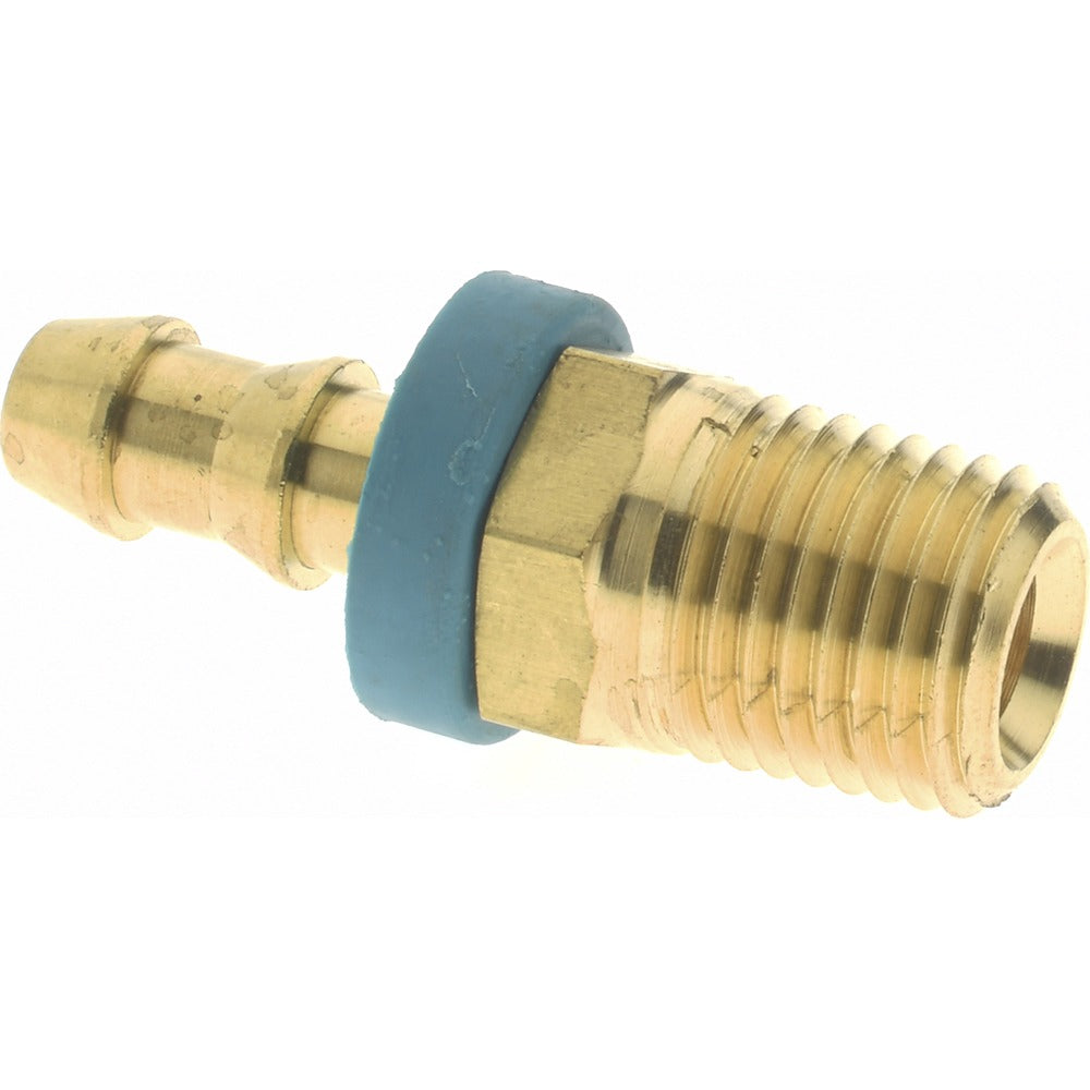 EATON Eaton 10004B-104 Barbed Male Hose Connector 1/4 Npt Brass