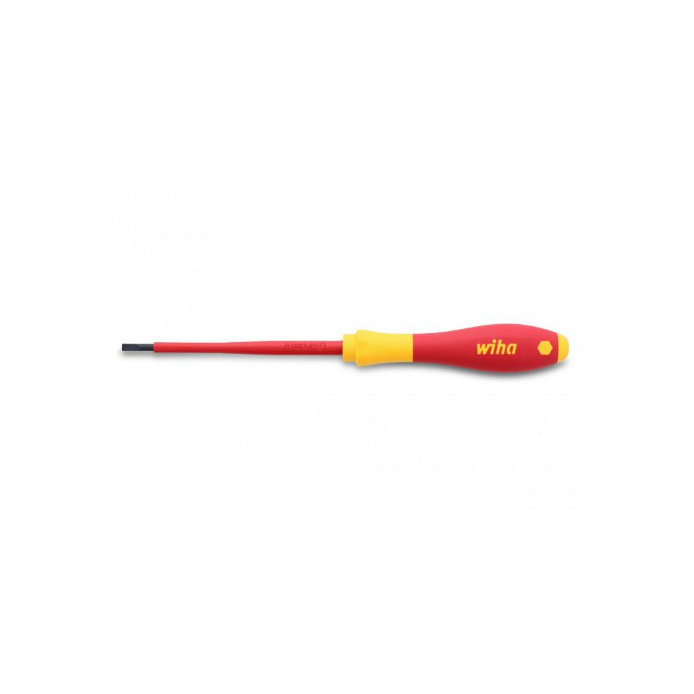 WIHA Wiha 32015 Slotted Screwdriver 9/64 in Vde Insulated