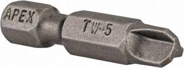 APEX Apex TW-5 Tri-wing Power Screwdriver Bit Size 5 1/4 in Hex