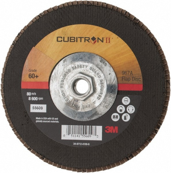 3M 3M 7100055056 Ceramic Flap Disc 60 Grit Type 27 7 Inch
