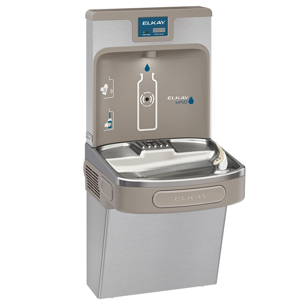 BSC PREFERRED Bsc Preferred LZS8WSSP Bottle Filling Station Ada Cooler