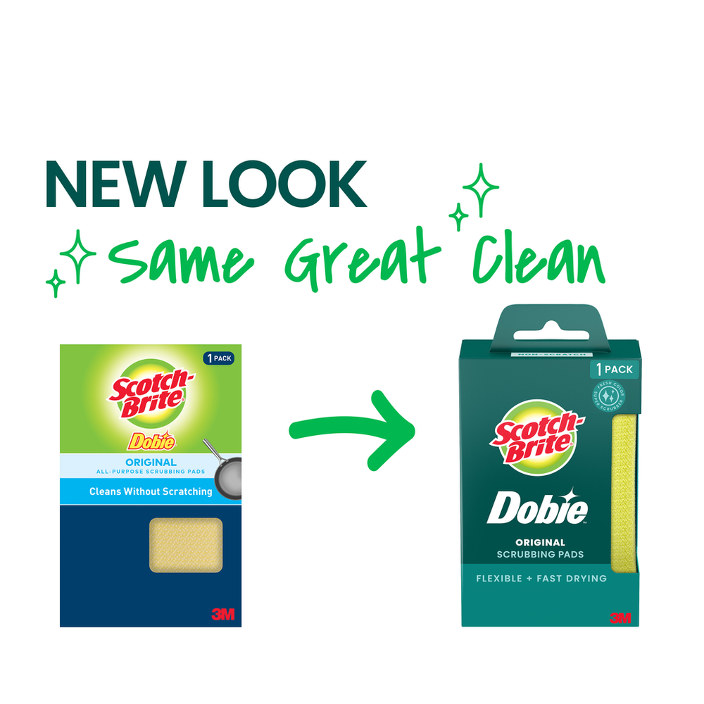 3M 3M 7100362392 Scotch-Brite Dobie All Purpose Cleaning Pad 720 (24/Case)
