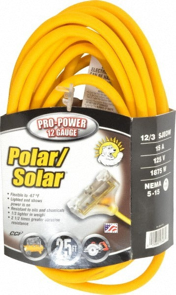 SOUTHWIRE Southwire 3487SW0002 Extension Cord 25 Ft 12/3 Awg