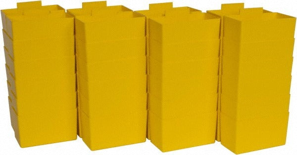 QUANTUM STORAGE SYSTEMS Quantum Storage QBC112YLCS Bin Cup Yellow Shelf Bin