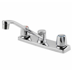 Pfister G135-1000 Pfirst Series Two Handle Kitchen Faucet, Polished Chrome