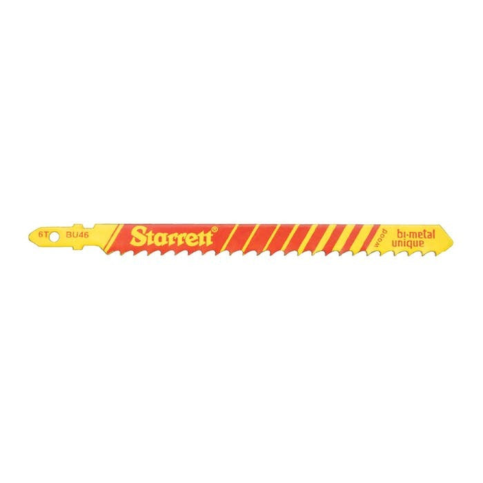 STARRETT Starrett bu46 Bi-metal Jig Saw Blade 5 Inches 6 Tpi